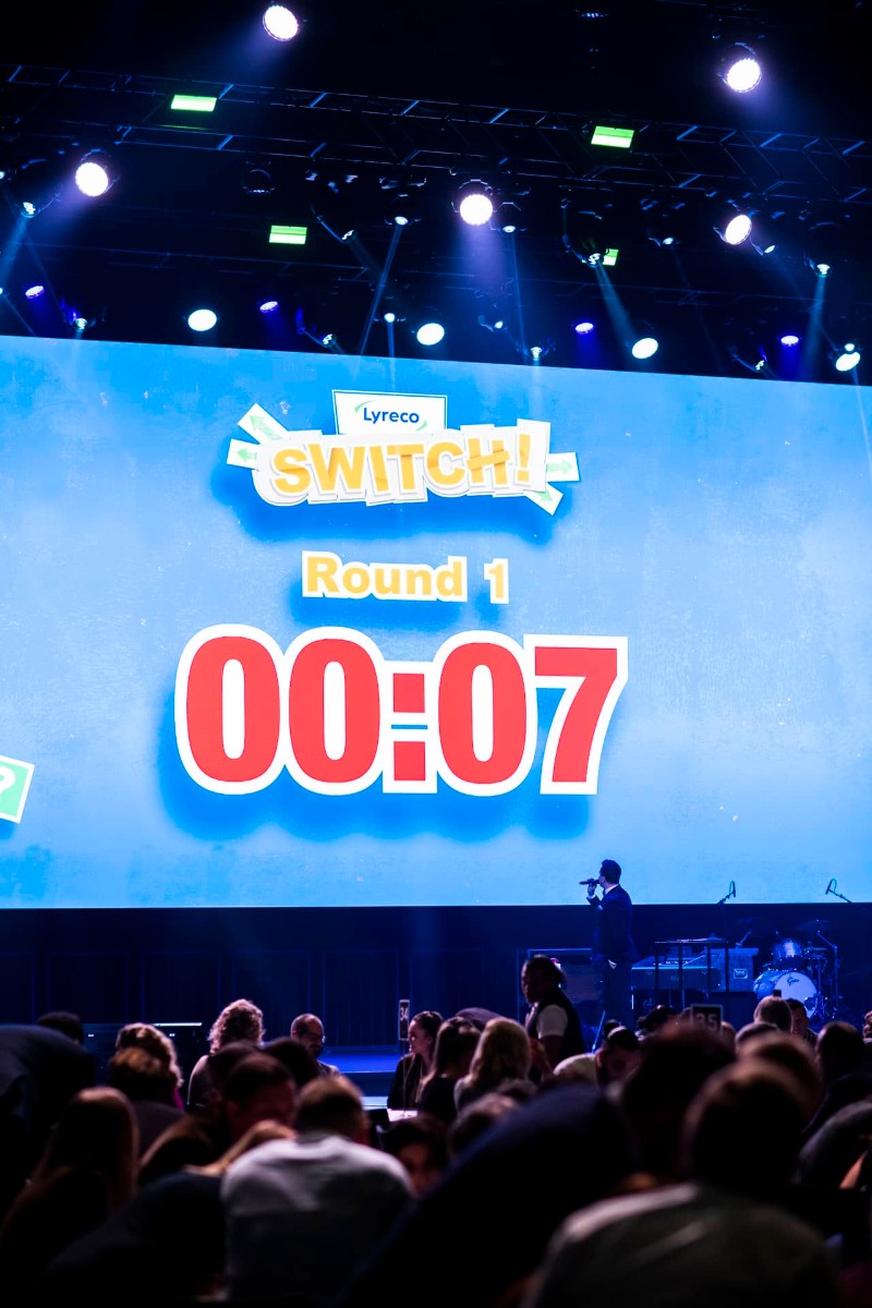 Lyreco Switch Mitarbeiteranlass